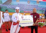 Bak “Kota Mati” di Malam Hari, Bank Sulselbar Berikan Sumbangan Lampu Jalan untuk Kota Mamasa