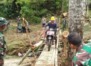 Jembatan Terputus di Bambang Akibat Luapan Sungai Ulumambi, Pj Bupati Mamasa Turunkan Tim Gabungan