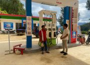 Respon Keluhan Masyarakat Soal Kenaikkan Harga BBM, Polres Mamasa Monitoring di SPBU Lambanan