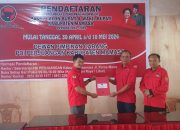 Ambil Formulir Pendaftaran Balon Kepala Daerah di DPC PDIP Mamasa, Ruslan Siap Bertarung