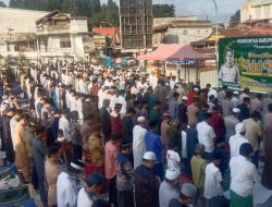 Ribuan Warga Salat Iduladha di Lapangan Kondosapata’ Mamasa, Segini Jumlah Hewan Kurban yang Bakal Disembelih