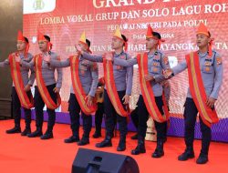 Personel Polres Mamasa Wakili Polda Sulbar Lomba Vokal Grup Tingkat Nasional, Raih Juara 3