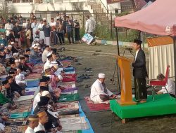 Beri Sambutan Perdana di Momen Iduladha, Pj. Bupati Mamasa Muh. Zain: Iduladha Lebih Mulia daripada Idulfitri
