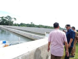 Kunjungi Perusahaan Tambak Udang di Pasangkayu, Pj Gubernur Sulbar Beri Beberapa Catatan