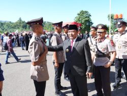 SPN Mekatta Cetak 205 Bintara Polri Baru, Pj Gubernur Sulbar Bangga