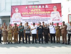 Jelang Pilkada Serentak, Polres Palopo Laksanakan Apel Gelar Pasukan Operasi Mantap Praja