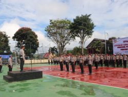 17 Personel Polres Mamasa Naik Pangkat, Kapolres Mamasa Harap Profesionalisme Turut Meningkat