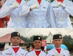 Tanpa Kesalahan, Ini Trio Pengibar dan Penurun Merah Putih Peringatan HUT ke-79 RI di Kabupaten Mamasa