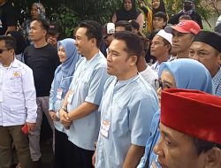 Diantar Ratusan Pendukungnya, Pasangan AMAN-JI Resmi Mendaftar di KPU Luwu Utara