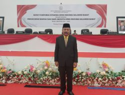 Raih Suara Kedua Terbanyak, Daud Tandi Arruan Dilantik jadi Anggota DPRD Sulbar