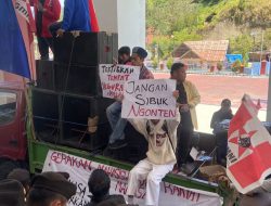 Gerakan Mahasiswa dan Rakyat Kabupaten Mamasa Demo Tuntut Pj Bupati Mundur, Ini Alasannya