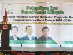 Hadiri Pelantikan HIPKA, Bahtiar Dorong HIPKA Manfaatkan Potensi Alam Sulbar