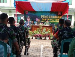 Berkunjung di Kodim Mamasa, Danrem Ingatkan Prajurit Bahaya Pengaruh Judi Online