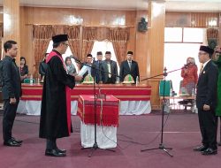 Gantikan David Bambalayuk, Nazaruddin Gasma Resmi Dilantik jadi Wakil Ketua DPRD Mamasa