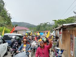 Massa Kampanye Akbar WS-HADIR Membludak, Sebabkan Macet di Poros Mambi-Mamasa