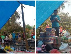 Santuni Korban Kebakaran di Balla, Relawan RPT Beri Bantuan Sembako
