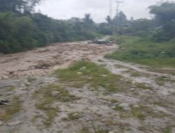 Sungai Tetean Meluap, Jalan Penghubung 3 Dusun di Buntubuda Mamasa Terputus