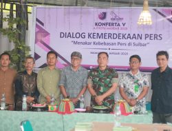 Konferta V di Mamasa, AJI Kota Mandar Gandeng APH Gelar Dialog Kebebasan Pers