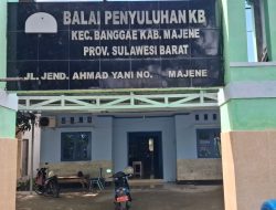 Balai Penyuluhan KB Majene: Rp285 Juta Hanya Tangga, Cet dan Sebar Semen Tutupi Saluran Air