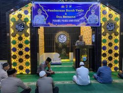 Keluarga Besar Propam Polres Lutra Gelar Pembacaan Surat Yasin dan Doa Bersama, Sambut Malam Nisfu Sya’ban