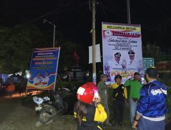 WS-Hadir Dilantik Besok, Komunitas Masyarakat di Mamasa Ramai-ramai Pasang Baliho Ucapan Selamat