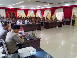 Polres Lutra Gelar Latihan Pra Operasi Keselamatan Pallawa 2025