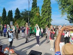 Dukung Program Bupati, Kapolres Luwu Utara Hadiri Launching Car Free Day