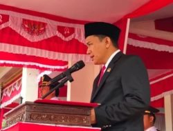 Upacara Peringatan HUT ke-80 RI, Ketua DPRD Luwu Utara Bacakan Teks Proklamasi Kemerdekaan