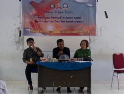 SMKN 7 Luwu Utara Gelar Seminar Rohani Kristen, Dorong Pemuda Hidupkan Integritas dan Keteladanan