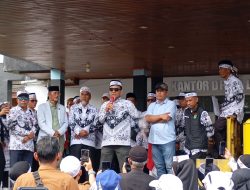 Ribuan Guru di Luwu Utara Gelar Aksi Damai Buntut Pemberhentian 2 Rekannya