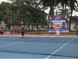 Wabup Luwu Utara Buka Turnamen Tenis Kapolres Cup II