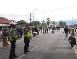 Polres Luwu Utara Imbau Warga Hindari Jalan Poros Utama Saat Aksi Damai Luwu Raya