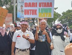 Staf Khusus Bupati Luwu Utara Ikut Dukung Aksi Damai Gerakan Perjuangan Provinsi Luwu Raya