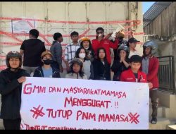 GMNI Tutup Paksa Kantor PNM Mamasa, Buntut Dugaan Penyalahgunaan Data Nasabah
