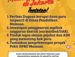 Tuntut Pengusutan Korupsi Dana Guru dan Pokir DPRD Mamasa, Aliansi Mahasiswa Bakal Geruduk Gedung KPK