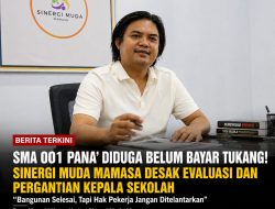 Bangunan SMAN 001 Pana’ Selesai, Tapi Masih Ngutang ke Tukang, Ryan Mewa: Ganti Kepala Sekolah