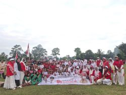 Semarak HUT RI, UPT SD Negeri 013 Bone Subur Tampil Meriah di Defile Porseni Sabbang Selatan