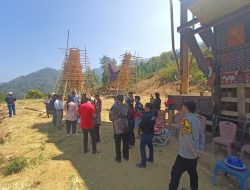 Polsek Pana Kawal Peninjauan Tanah Sengketa di Salukona, Pastikan Proses Hukum Tetap Kondusif