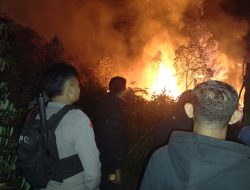 3 Hektar Lahan Terbakar di Tawalian, Polisi Buru Penyebabnya