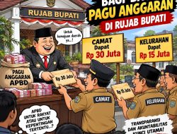 Bocor Halus Bagi-bagi Pagu di Rujab Bupati Mamasa: Kecamatan Rp30 Juta, Kelurahan Rp15 juta