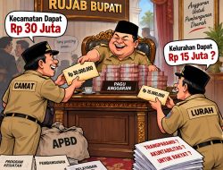 Dugaan Bagi-bagi Jatah Anggaran di Rujab Bupati Mamasa Terkuak, Kecamatan Rp30 dan Kelurahan Rp15 Juta