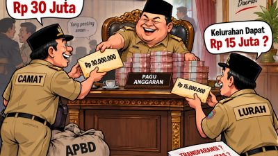 Dugaan Bagi-bagi Jatah Anggaran di Rujab Bupati Mamasa Terkuak, Kecamatan Rp30 dan Kelurahan Rp15 Juta
