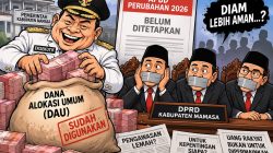 Babak Baru DAU Tambahan APBD Mamasa: Rp40 Miliar Sudah Dibelanjakan, Tak Tercantum dalam KUA-PPAS
