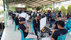 512 Pasang Adu Gengsi, Lomba Domino HUT ke-81 TNI Ramaikan Makodim Polman