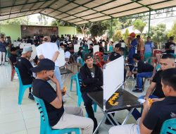 512 Pasang Adu Gengsi, Lomba Domino HUT ke-81 TNI Ramaikan Makodim Polman