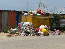 Sampah Numpuk Setiap Minggu, TPS di Jl Emmy Saelan Mamasa Dikeluhkan Warga