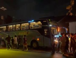 Bus Remaja Jaya Tabrak Motor di Sabbang, Pengendara Meninggal Dunia di TKP