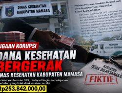 Ada Aroma Korupsi Kesehatan Bergerak di Dinkes Mamasa, Kadis Kesehatan Ogah Angkat Telepon