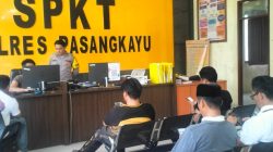 Reporter Tribun-Sulbar Resmi Laporkan Dugaan Pemukulan dan Ancaman ke Polres Pasangkayu