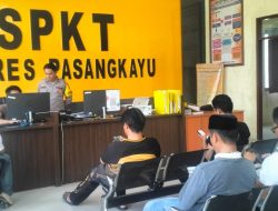 Reporter Tribun-Sulbar Resmi Laporkan Dugaan Pemukulan dan Ancaman ke Polres Pasangkayu